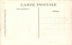 Esquina de CPA Amberes de las calles de la gente y del Gueux despues del bombardeo de Militaria