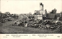 CPA Sermaize despues del Militaria parcial visto batalla