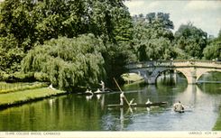 CPA Clare College Bridge Cambridge