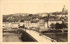 CPA Joigny View taken of the Bridge