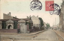 CPA Becon Les Bruyeres Rue Armand Sylvestre