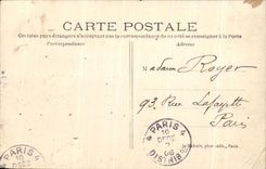 CPA Becon Les Bruyeres Rue Armand Sylvestre