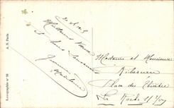 CPA Happy New Year Birds Horseshoe