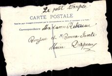 CPA Gage d'Affection Fleurs Colombes