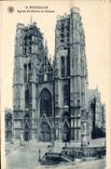 St Miguel y Gudulia de la iglesia de CPA Bruselas