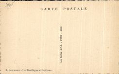 CPA Lourdes La Basilique et la Gave