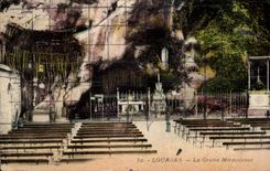 CPA Lourdes Le Grotte Miraculeuse