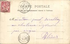 CPA Lourdes Basilique et Rosaire Vus de Cote