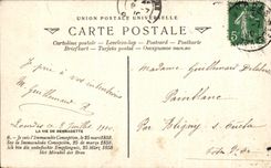 CPA La Vie De Bernadette Je suis Immaculee Conception Soy la Immaculada Concepcion