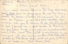 CPA Souvenir De Lourdes Sainte Bernadette Gardant les Moutons 