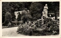 CPA the Pyrenees Luchon Ocean Statue of the Lily and Vaporarium
