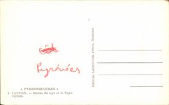 CPA the Pyrenees Luchon Ocean Statue of the Lily and Vaporarium