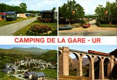CPM Camping De La Gare Lumiere Couleurs De La Cerdagne