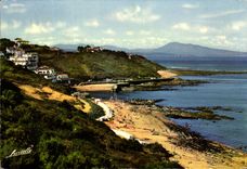 CPSM Guethary View of the Beach At the bottom Spain