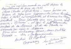 MODERN CARD Larrau the Church