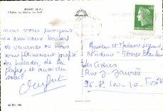 CPM Bidart L'Eglise la Mairie le Golf