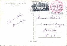 CPM Lourdes Le Pic du Jer Le Funiculaire