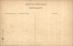 Correspondencia real de Briefwisseling de la cabana del pais de CPA Ostende