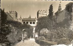 CPA Sevilla Reales Alcazres Patio LED Leon Seville