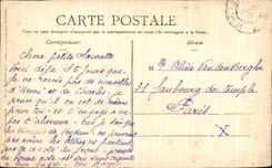 CPA Paris Albert apres le bombardement Militaria