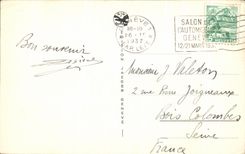 CPA Geneva D Water and Mont Blanc