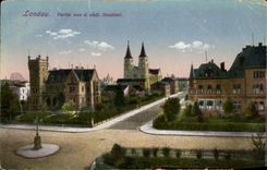 CPA Landau Partie aus sudl Stadtteil