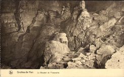 CPA Caves of Han the Boudoir of Proserpine