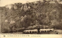 CPA the railroad of the Cave of Han rocks of Faule Sheep