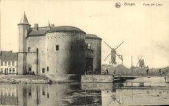 CPA Bruges Road co Cross Moulins