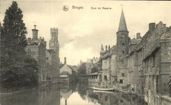 CPA Bruges Quay of the Rosary