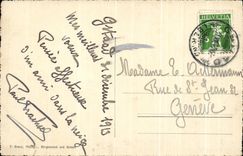 CPA EIB Gastaad Windspielen Gummfluh und Rublihorn