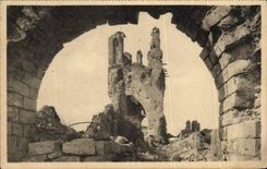 CPA Ruins of Ypres