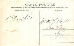 CPA Lyon Statue of the Man of the Rock