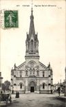 CPA Tours Church Saint Etienne