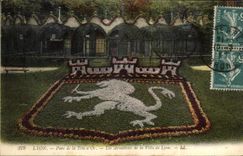 CPA Lyon Parc de la Tete a 'Or Les Drmoiries de la Ville de Lyon