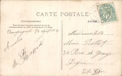 CPA Fantaisie Femme Bonne fete Fleurs 