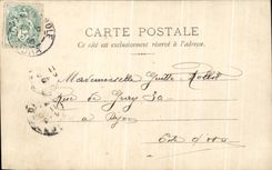 CPA Fantaisie Femme Derminy