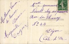 CPA Fantaisie Enfant Bonne Annee Fer a cheval