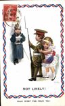 CPA Not Likely It is not For you Militaria Enfant