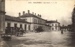 CPA Belfort La Gare