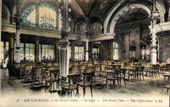 CPA Aix Les Bains the Large Circle coffee