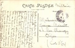 CPA Pontoux sur l'Adour landes Le Pont