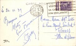 CPA Metz L'Hotel Des Postes Et Telegraphes