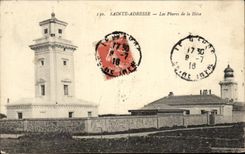 CPA Sainte Address Lighthouses Of Hevre
