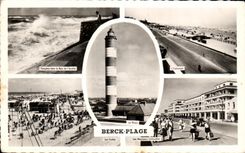 CPA Berck Plage Phare