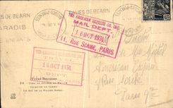 CPA Types Basques Type De Joueur de Pelot basque