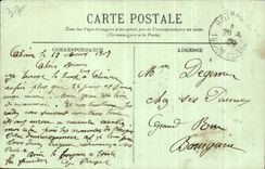 CPA Chinon View Of the Castle And the Bridge