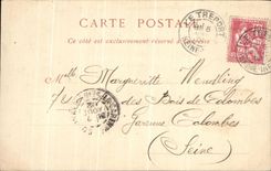 CPA Chateau De Rambures Overall picture