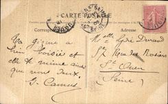 CPA Drums Ruins of the Prioress of St Arnoult