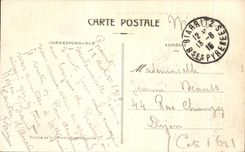 CPA Biarritz Semaphore vu du Rocher de la Vierge